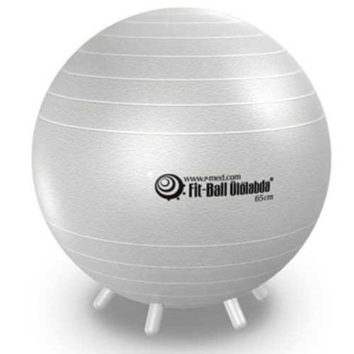 Fitball ülő labda talppal 75cm | Tartásjavító labda