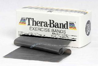 Thera-Band gumiszalag (Fekete super erős) 5,5m