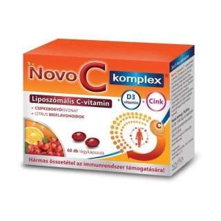 Novo C Komplex liposzómális C vitamin - 60db