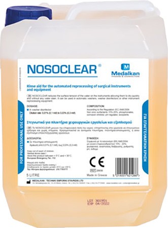 Nosoclear orvosi öblítőszer koncentrátum - 5000ml