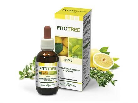 Natur Tanya® E. FitoTree Baktériumölő, fertőtlenítő grapefruit, teafa, rozmaring és kakukkfű olaj - Külsőleg/Belsőleg! 30 ml