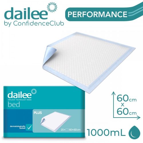 Dailee Plus betegalátét (60x60cm) - 25 db