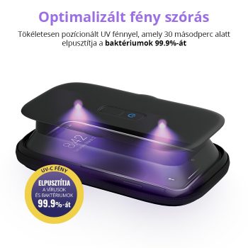   HoMedics UV-Clean vírus- és baktériumölő mobiltelefon fertőtlenítő