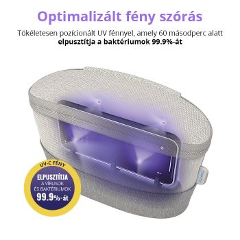   HoMedics UV-Clean vírus- és baktériumölő fertőtlenítő neszeszer