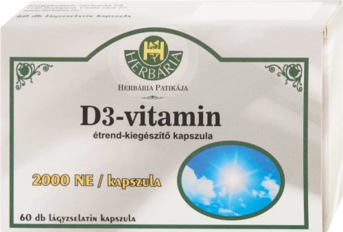 D3 Vitamin kapszula 2000NE - 60DB
