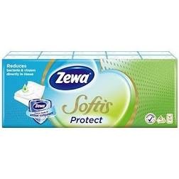 Zewa Softis 4 rétegű papírzsebkendő (10x9db) - Protect
