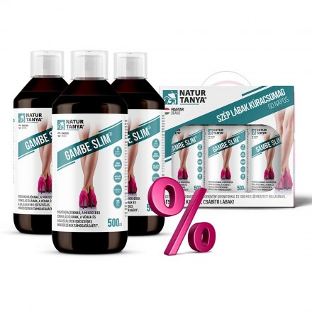 Natur Tanya 60 napos Gambe Slim (Szép lábak) kúracsomag