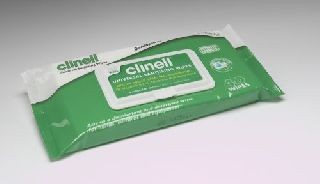 Clinell felületfertőtlenítő kendő - 40db