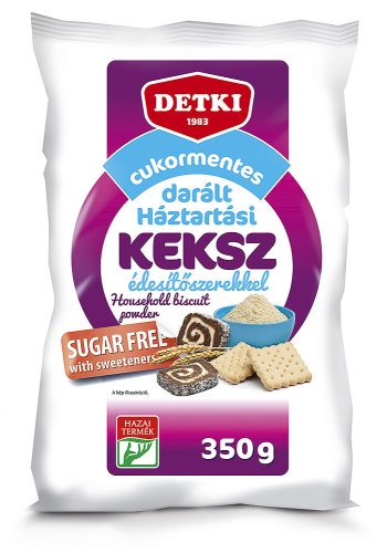 Detki cukormentes darált háztartási keksz édesítőszerekkel 350g