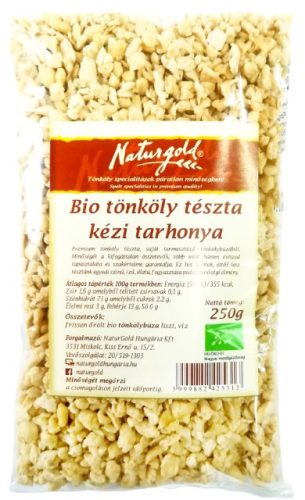 Bio tönköly tészta kézi tarhonya 250g