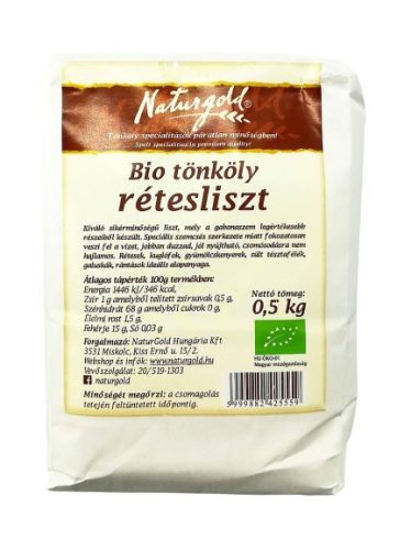 Bio tönköly rétesliszt 500g