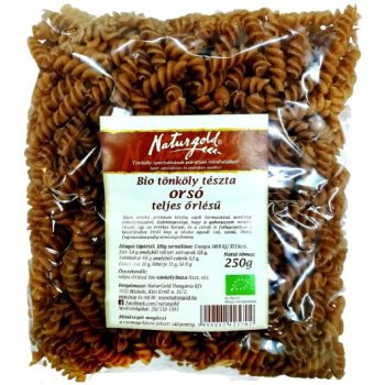 Bio tönköly orsó tészta teljes őrlésű 250g