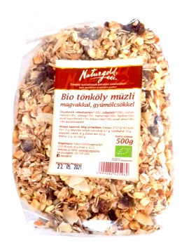 Bio tönköly müzli magvakkal, gyümölcsökkel 500g