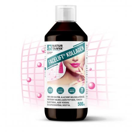 Natur Tanya Facelift kollagén 