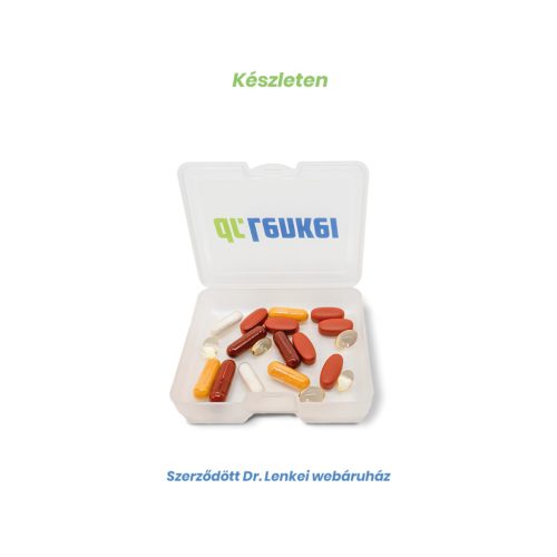 Dr. Lenkei Vitamintartó doboz - egy rekeszes 