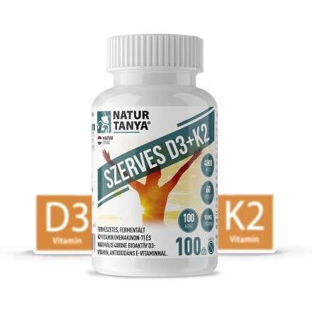 Natur Tanya Szerves D3+K2 Vitamin 