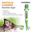 Digitális lázmérő flexibilis fejjel (béka)