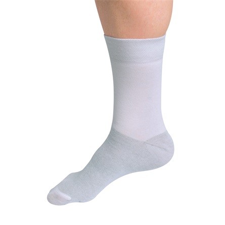 Silversocks Long Ezüstszálas zokni - Fehér