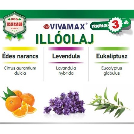 Vivamax Illóolaj csomag 3 x 10 ml