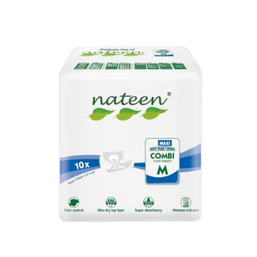 Nateen Combi Maxi M  inkontinencia nadrágpelenka 10 db