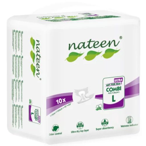 Nateen Combi Ultra M  inkontinencia nadrágpelenka 10db