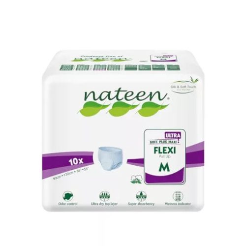 Nateen Flexi Ultra M  inkontinencia pelenkanadrág 10 db