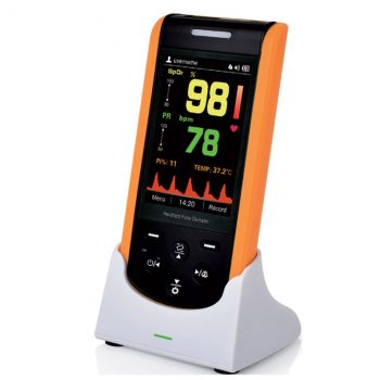   Pulzoximéter, pulseoxi akkumulátorral és töltővel - OXY110 
