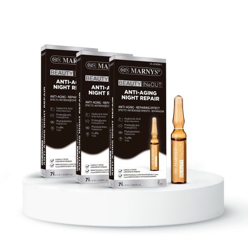 ANTI-AGING - BŐR HELYREÁLLÍTÓ AMPULLA ÉJSZAKÁRA 7X2 ML TRIÓ CSOMAG