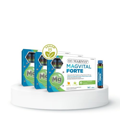 MARNYS MAGVITAL FORTE LIPOSZÓMÁLIS FOLYÉKONY MAGNÉZIUM 375 MG TRIÓ CSOMAG