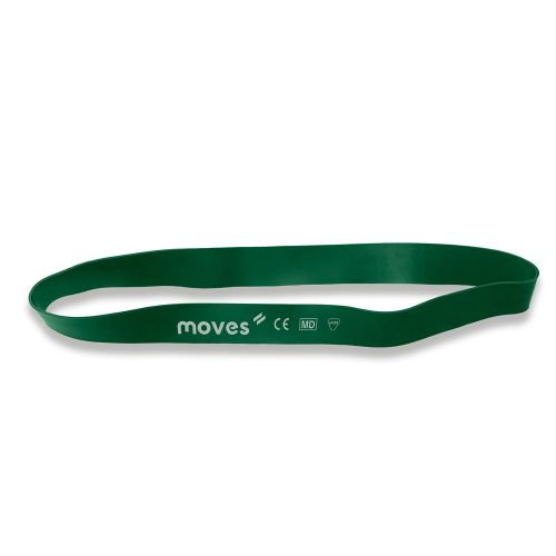 Moves Loop erősítő gumiszalag hurok | zöld | 3.8-10.7kg | 30 x 2,5 cm