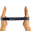 Moves Loop erősítő gumiszalag hurok | fekete | 6.0-16.7kg | 30 x 2,5 cm 