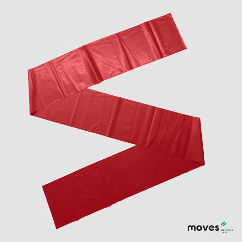 Moves Band Erősítő gumiszalag 1,5m | közepes - piros | 1.5-3.7kg