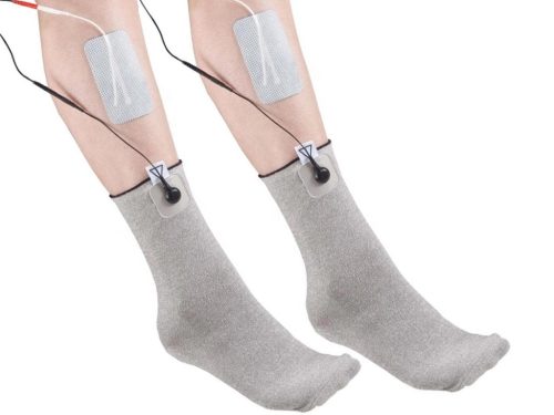 Zokni elektróda pár