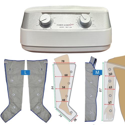 Power Q-1000 Plus készlet - L lábpár és M kar mandzsetták