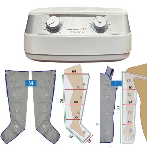 Power Q-1000 Plus készlet - M lábpár és L kar mandzsetták