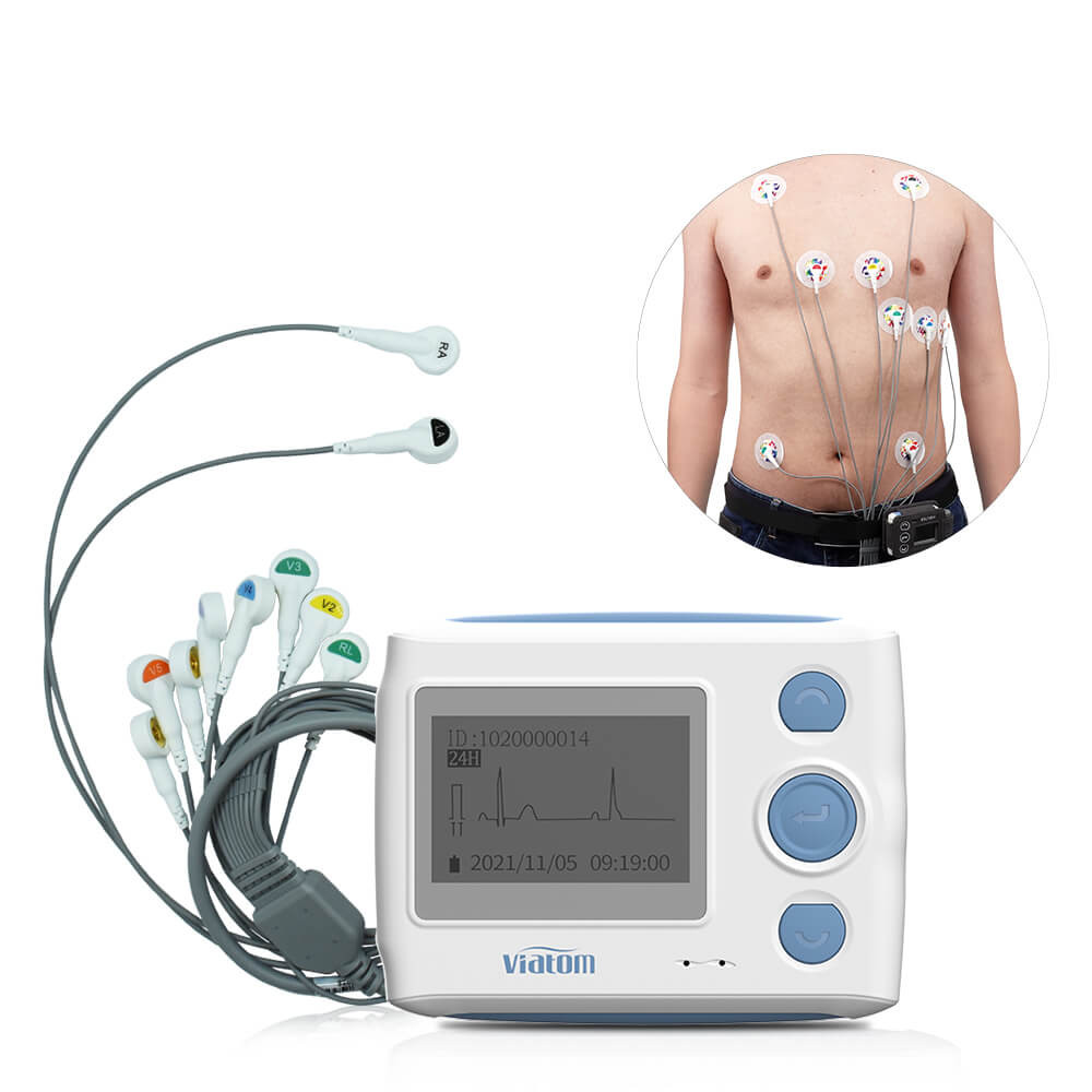Viatom TH12 12 elvezetéses 24 órás mini EKG holter monitor